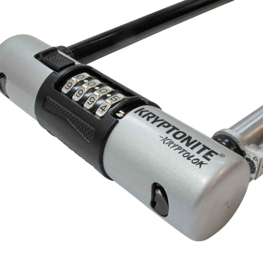 KRYPTONITE* kryptolok combo (black/silver) - BLUE LUG GLOBAL