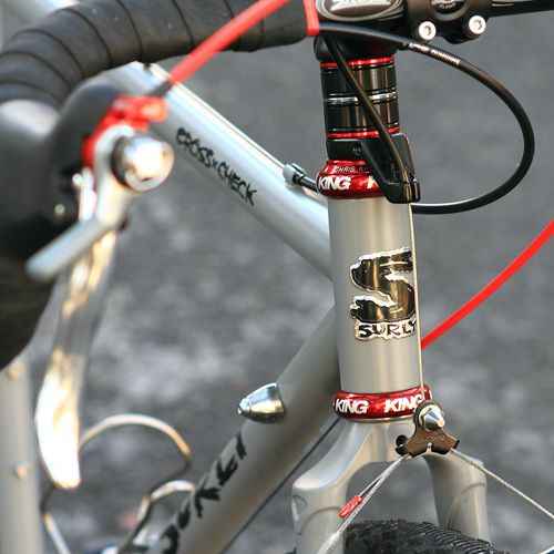 SURLY* crosscheck new frame decal set (black) - BLUE LUG GLOBAL