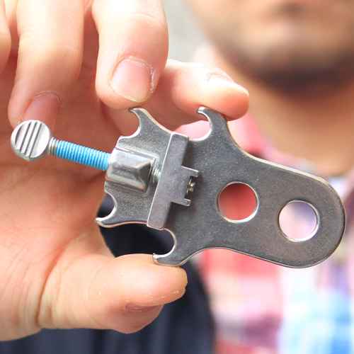 SURLY* tuggnut chain tensioner (silver) - BLUE LUG GLOBAL