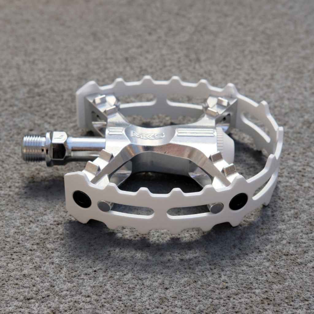 MKS* XC-III bear trap pedal (white) - BLUE LUG GLOBAL ONLINE