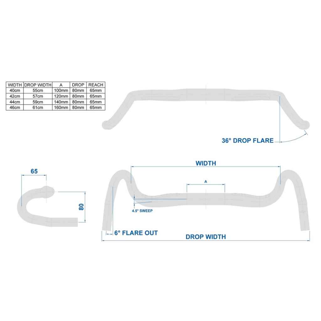 RITCHEY* wcs beacon handlebar (black) - BLUE LUG GLOBAL ONLINE STORE
