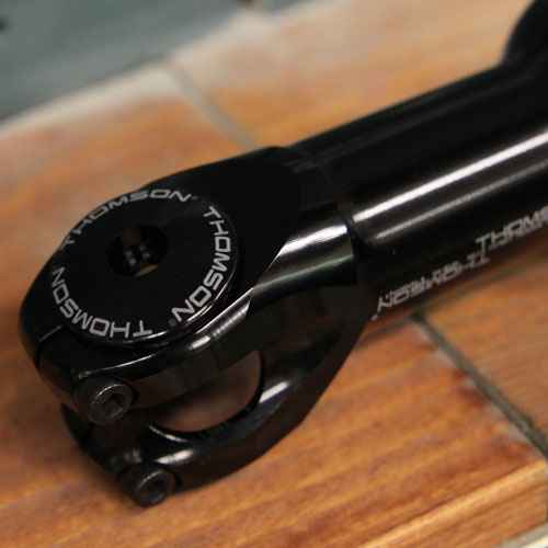 THOMSON* stem cap (black) - BLUE LUG GLOBAL ONLINE STORE