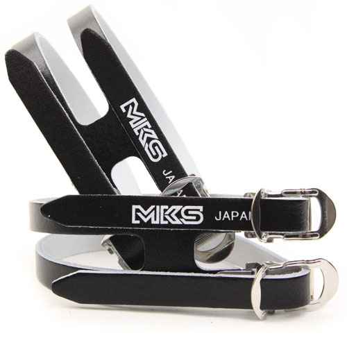 MKS* fit-α sprits leather double strap (black) - BLUE LUG GLOBAL