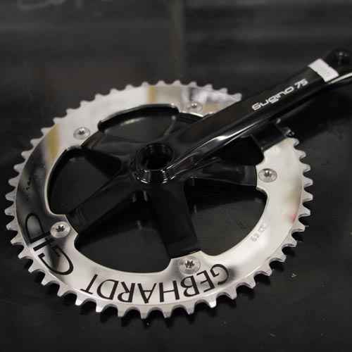 GEBHARDT* 144 track chainring (blue) - BLUE LUG GLOBAL