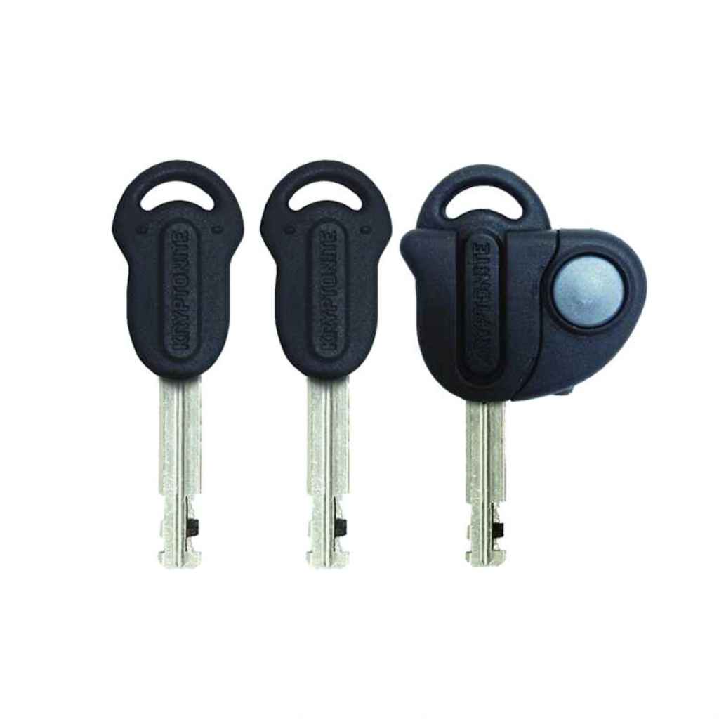 Kryptonite Evolution LITE 自転車 ブラック KRYPTONITE* evolution lite mini u-lock (black/orange) - BLUE LUG