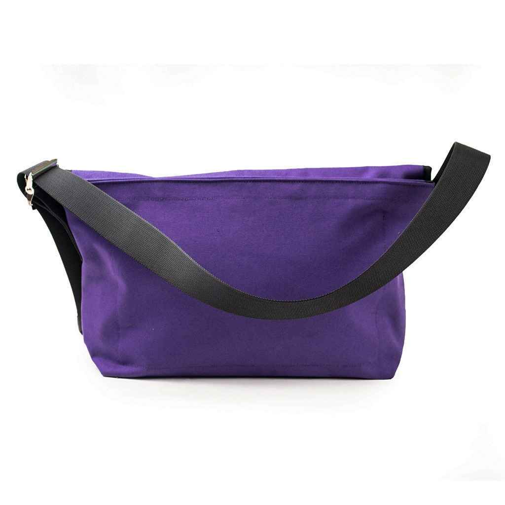 DE MARTINI* 3601 messenger bag (canvas purple) - BLUE LUG GLOBAL