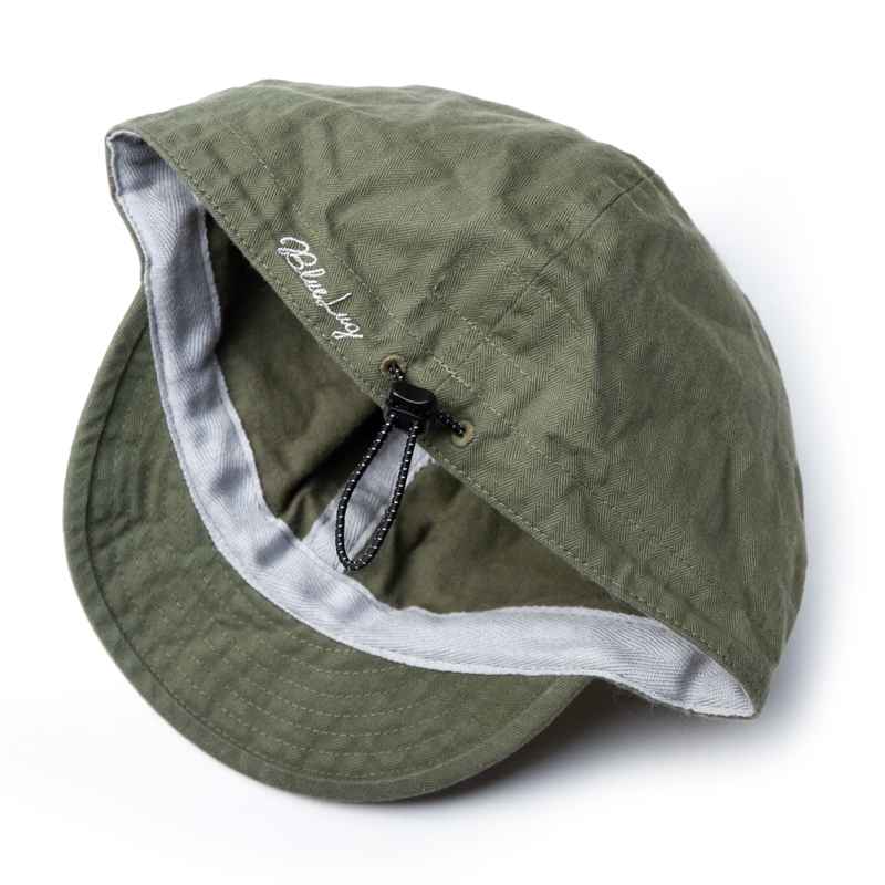 BLUE LUG* cycle work cap (cotton/olive) - BLUE LUG GLOBAL
