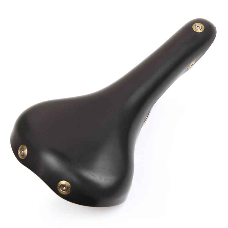 BERTHOUD* galibier leather saddle (black) - BLUE LUG GLOBAL