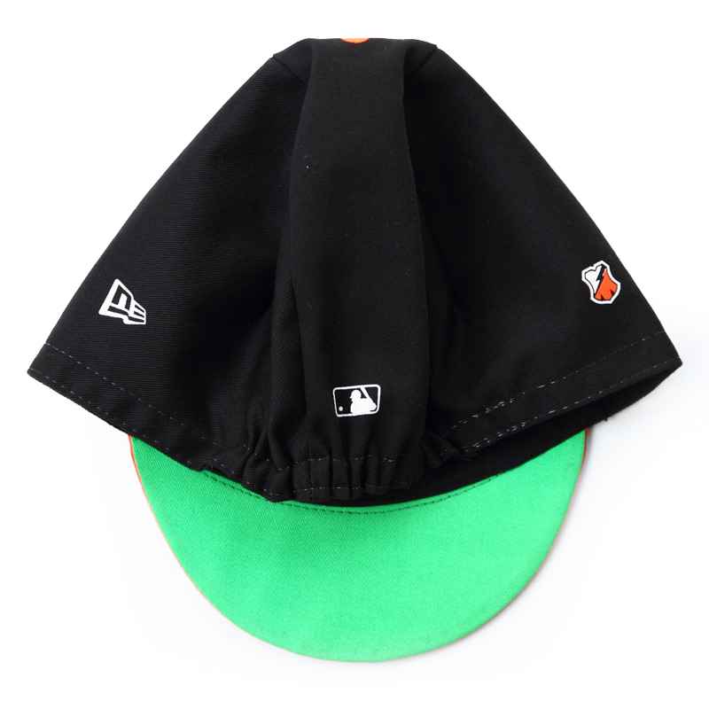 MASH* sf cycle cap (black/orange) - BLUE LUG GLOBAL ONLINE STORE
