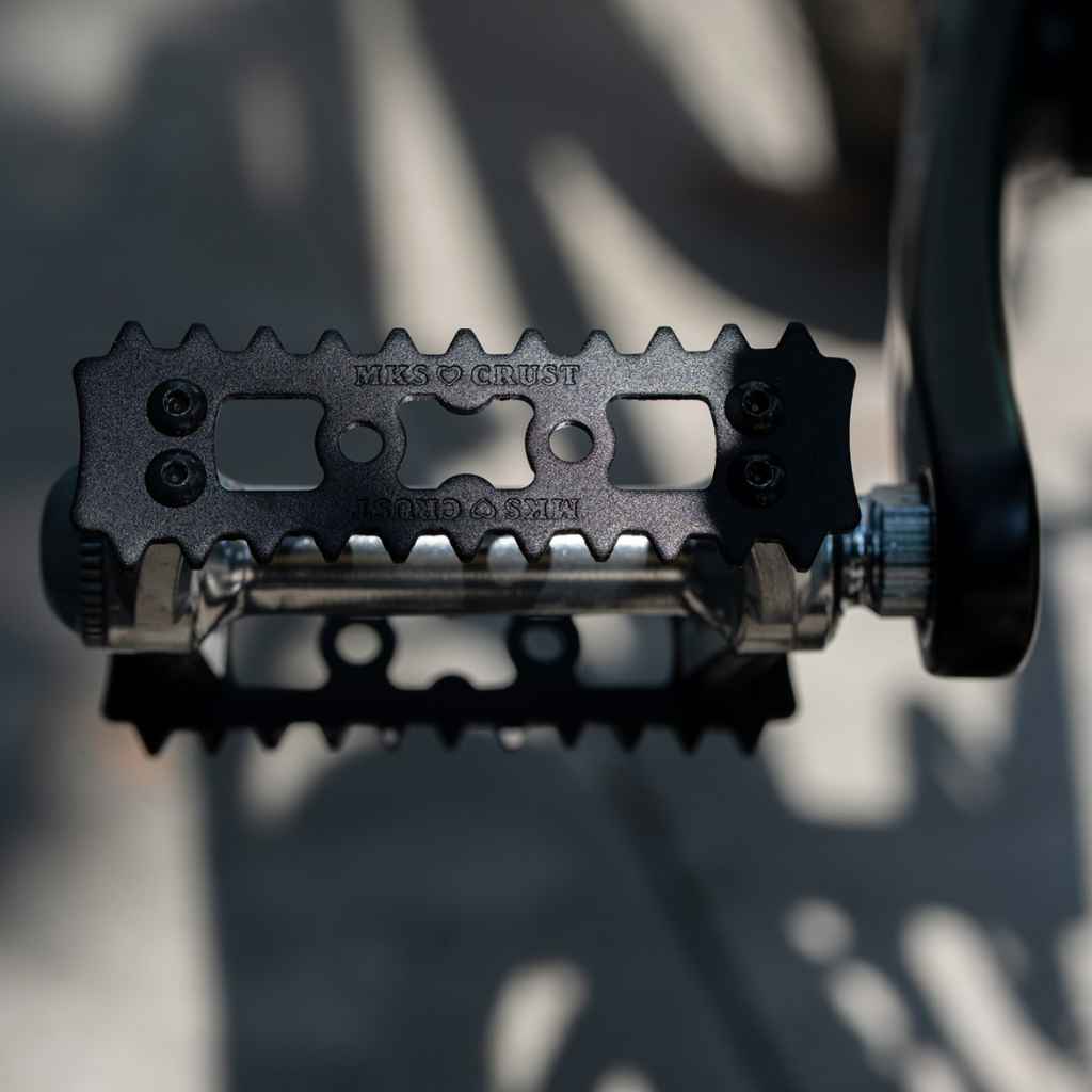 MKS×CRUST* super gordito pedal (silver) - BLUE LUG GLOBAL ONLINE STORE