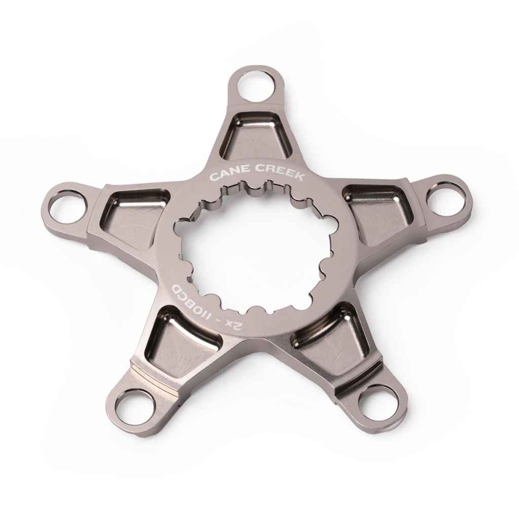CANE CREEK* eeWings chainring spider (titanium grey) - BLUE LUG