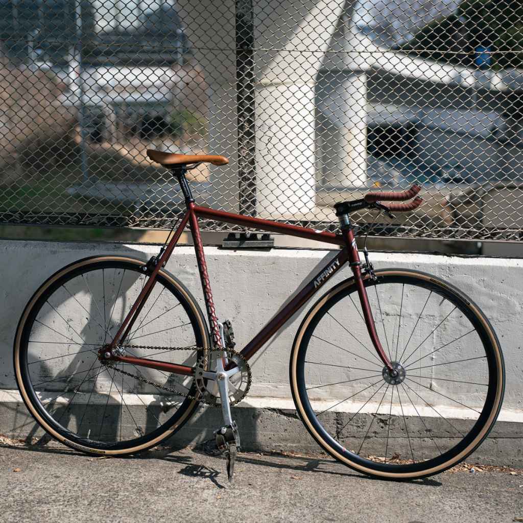 パーツ Affinity Cycles lo pro size S AFFINITY CYCLES* lo pro track frame (brick red) - BLUE LUG GLOBAL