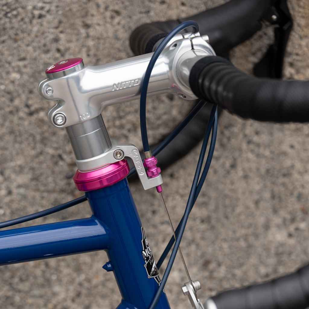 NITTO* UI-26 EX stem (silver) - BLUE LUG GLOBAL ONLINE STORE
