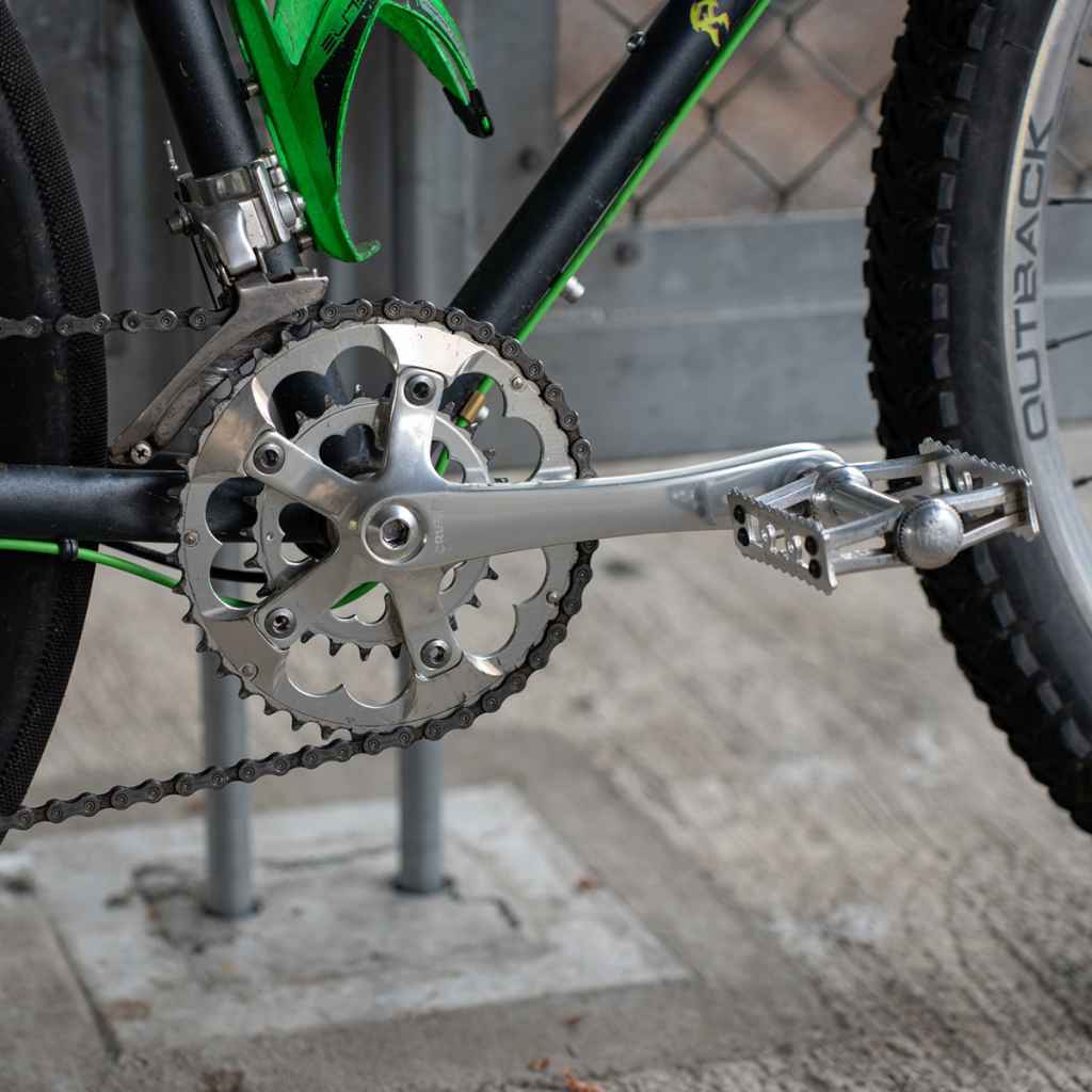 CRUST BIKES* heartbreaker crankset (polish) - BLUE LUG GLOBAL