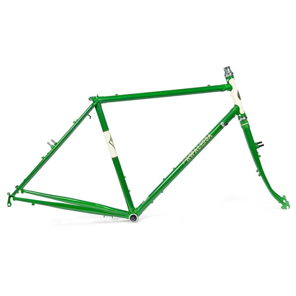 RIVENDELL joe appaloosa frame 51サイズ RIVENDELL* joe appaloosa frame set (general use green) - BLUE LUG