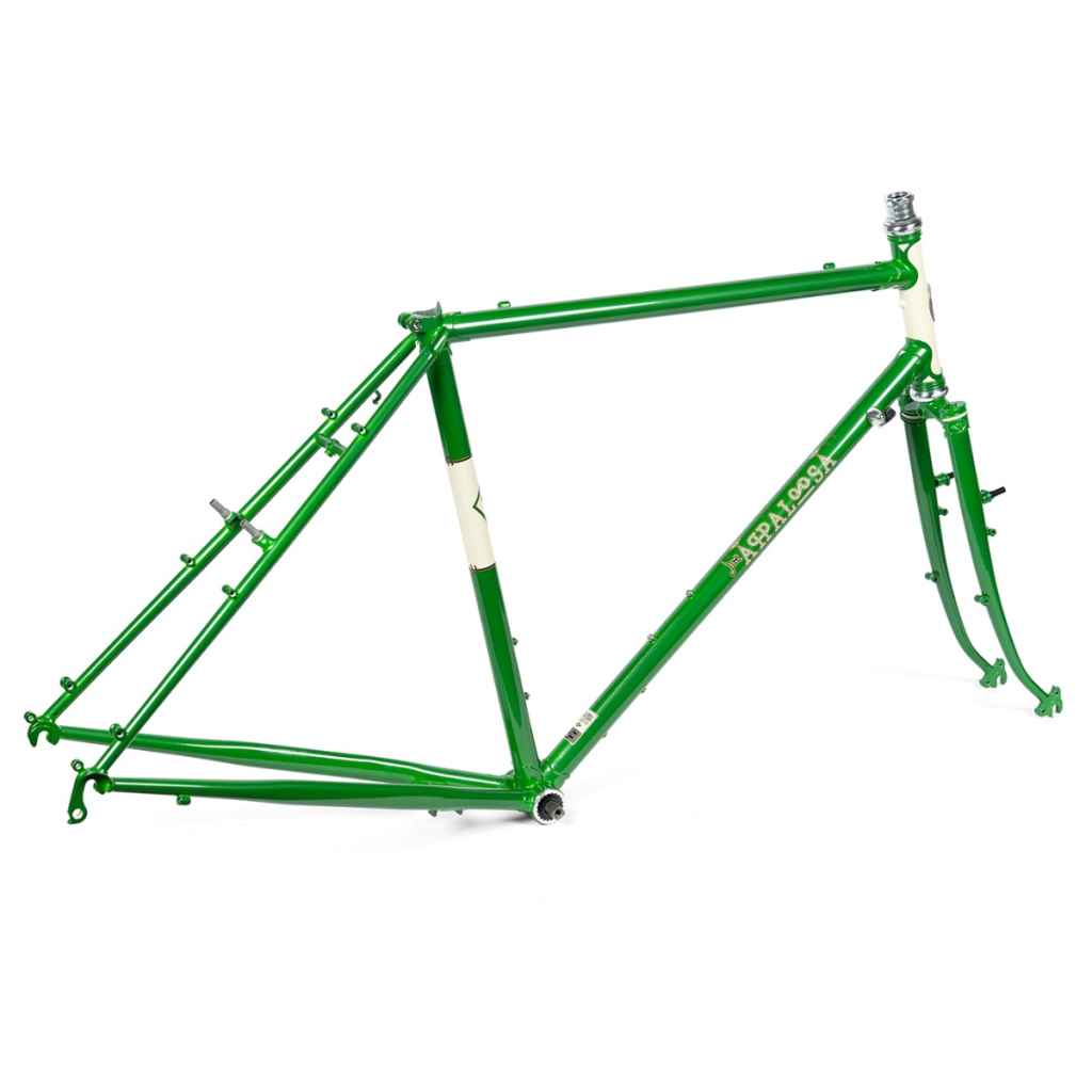 RIVENDELL joe appaloosa frame 51サイズ RIVENDELL* joe appaloosa frame set (general use green) - BLUE LUG
