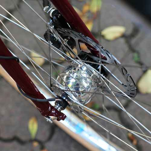 SON NABENDYNAMO* SON 28 centerlock disc (polish) - BLUE LUG GLOBAL