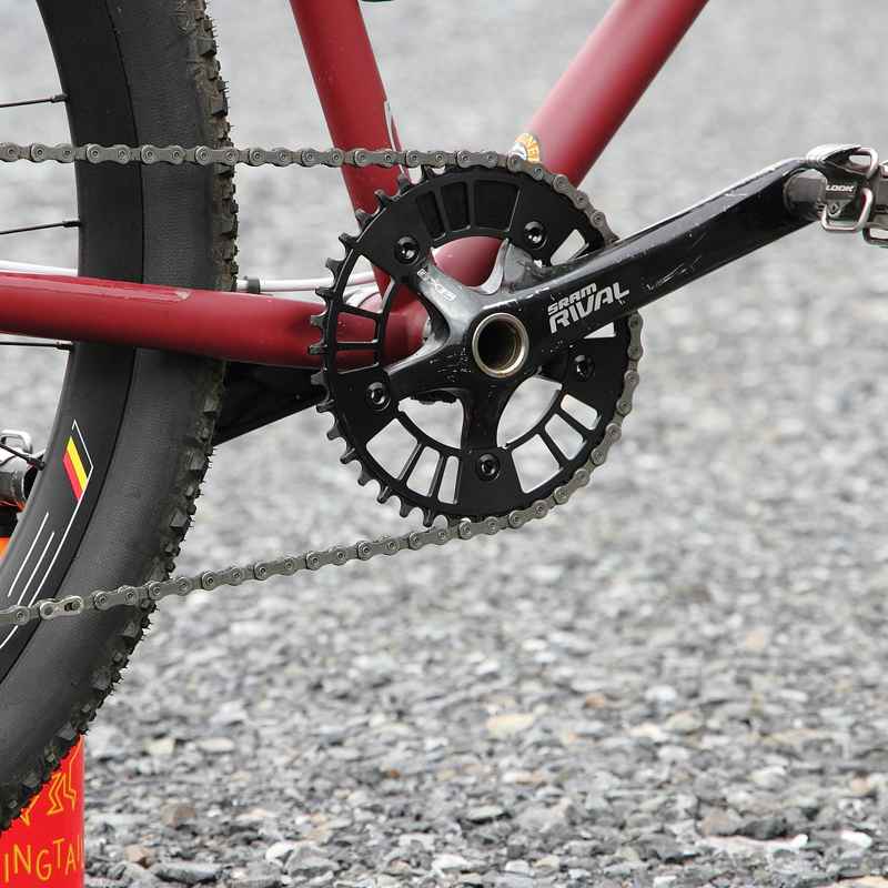 AARN* narrow wide chainring (black) - BLUE LUG GLOBAL ONLINE