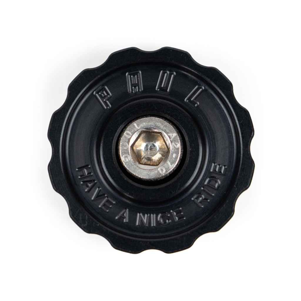 PAUL* klamper stem top cap (black) - BLUE LUG GLOBAL ONLINE STORE