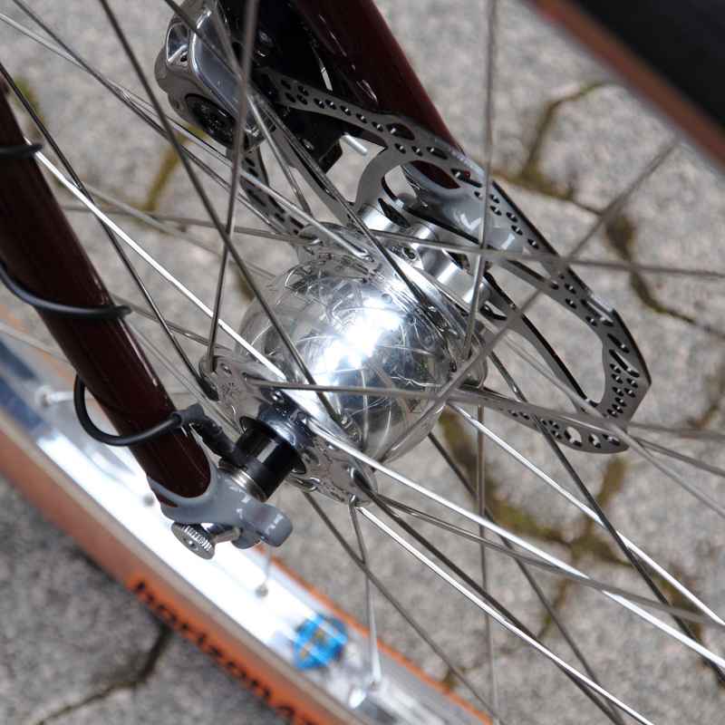 SON NABENDYNAMO* SON 28 disc (silver) - BLUE LUG GLOBAL ONLINE STORE