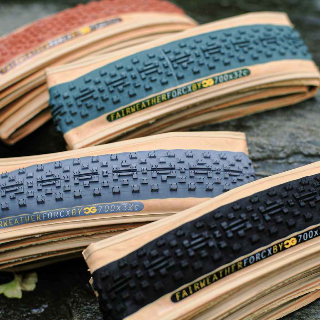 FAIRWEATHER* for CX tire by CG (asphalt/tan) - BLUE LUG GLOBAL