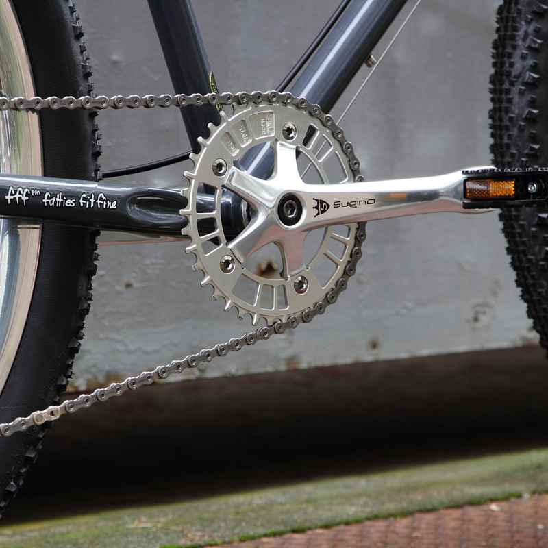 aarn チェーンリング　49t シルバー AARN* track chainring (silver) - BLUE LUG ONLINE STORE