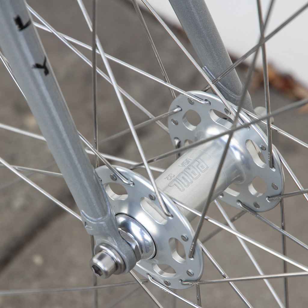 PAUL* front track hub (silver) - BLUE LUG GLOBAL ONLINE STORE
