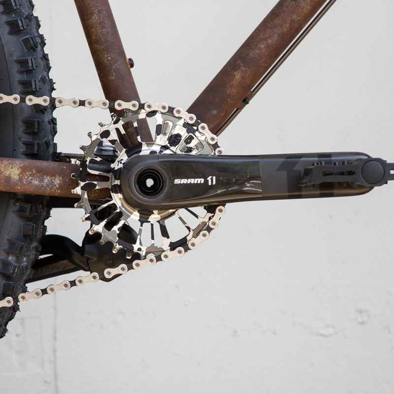 AARN* direct mount 1x chainring (silver) - BLUE LUG GLOBAL
