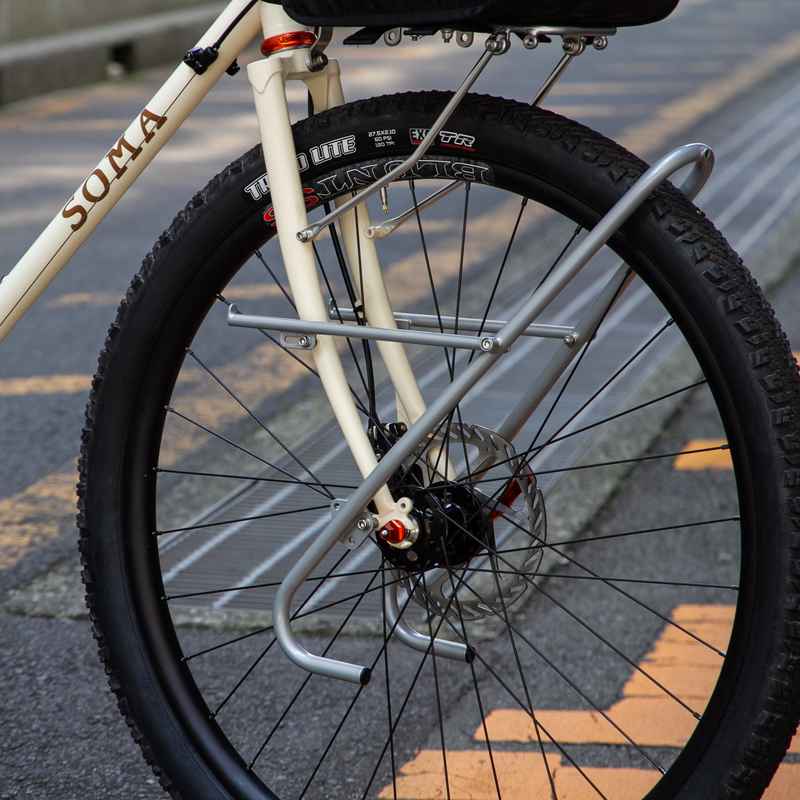 TUBUS* tara front rack (silver) - BLUE LUG GLOBAL ONLINE STORE