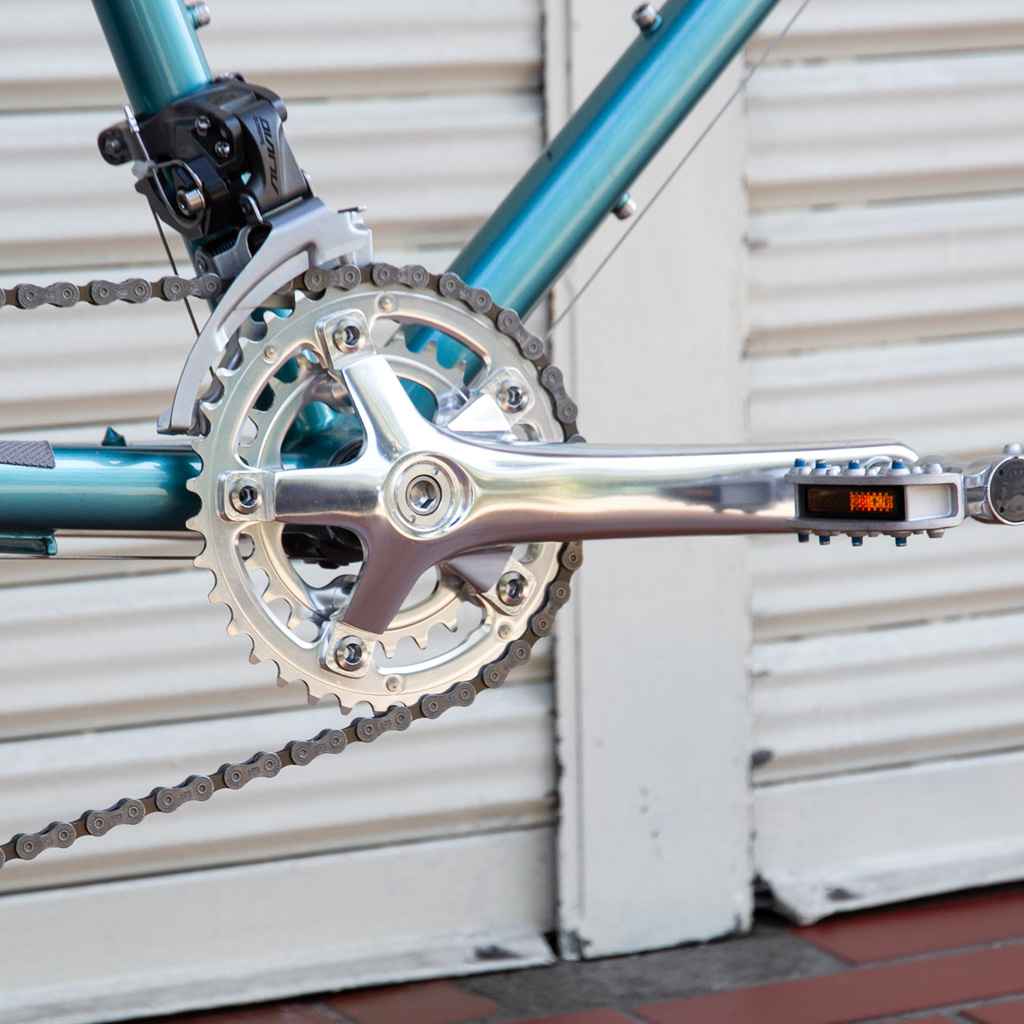 BLUE LUG* RMC track crank set (all silver) - BLUE LUG GLOBAL