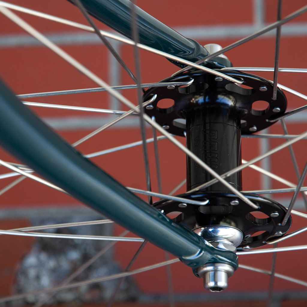 PAUL* front track hub (black) - BLUE LUG GLOBAL ONLINE STORE