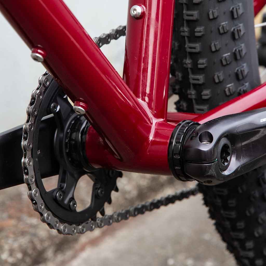 PHILWOOD* outboard bottom bracket (aluminum/pink) - BLUE LUG