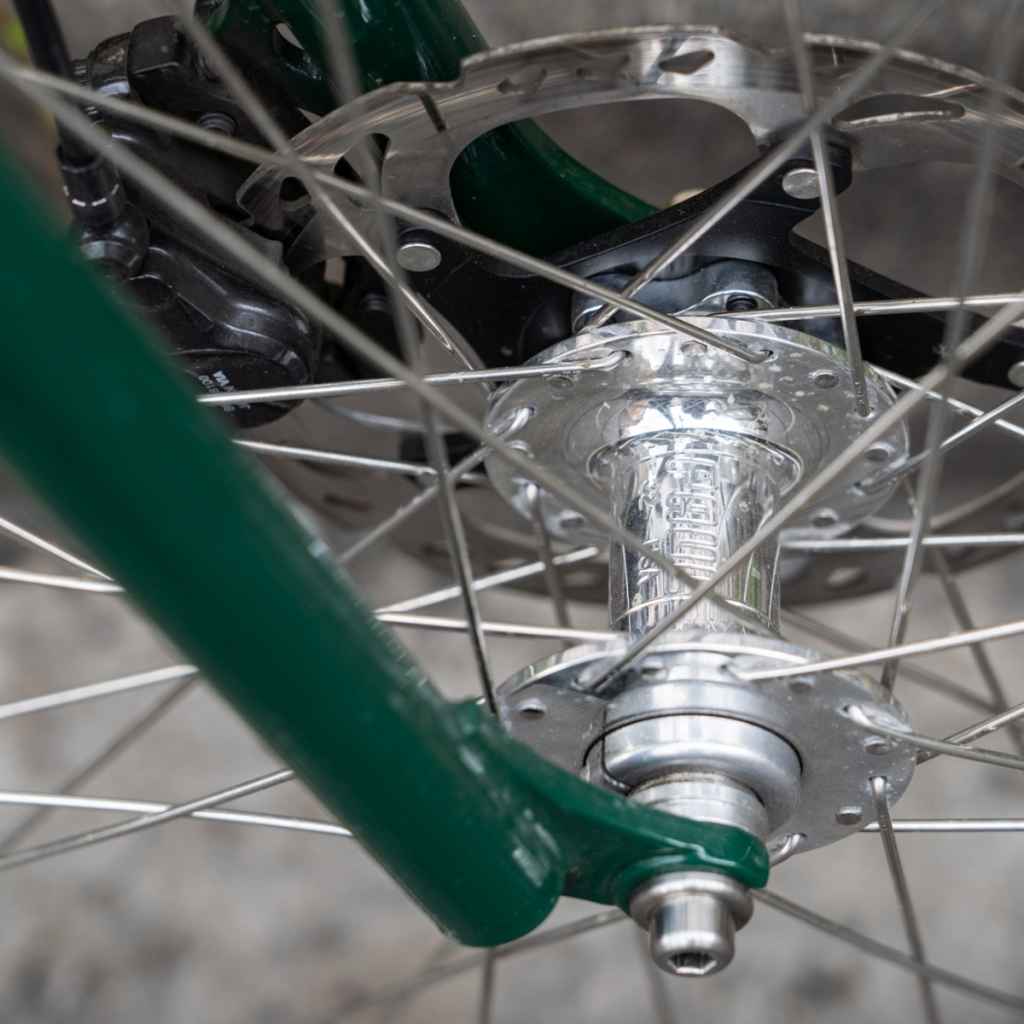 PAUL* disk Fhub hub (silver) - BLUE LUG GLOBAL ONLINE STORE