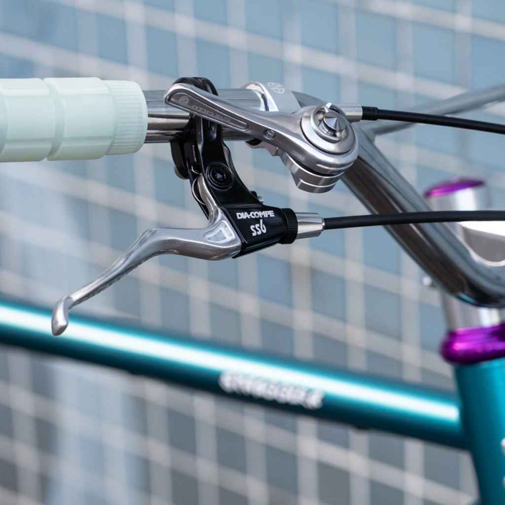 ENE CICLO* 11s thumb shifter (silver) - BLUE LUG GLOBAL