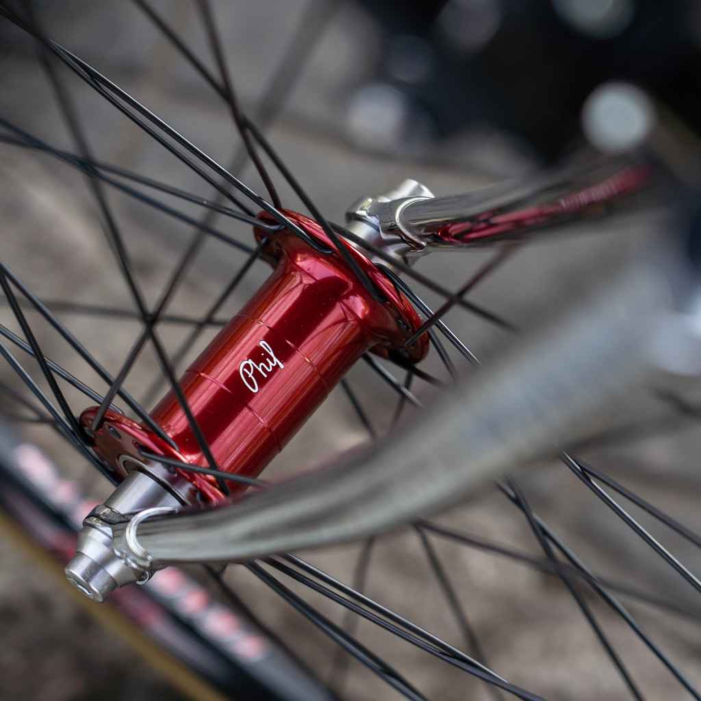 パーツ PHILWOOD* low flange track hub rear 32H Phil Wood low flange rear track hub | Retrogression