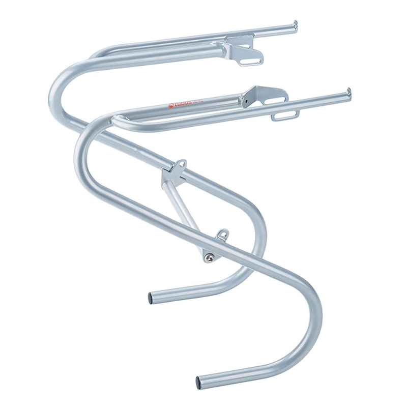 TUBUS* duo front rack (silver) - BLUE LUG GLOBAL ONLINE STORE
