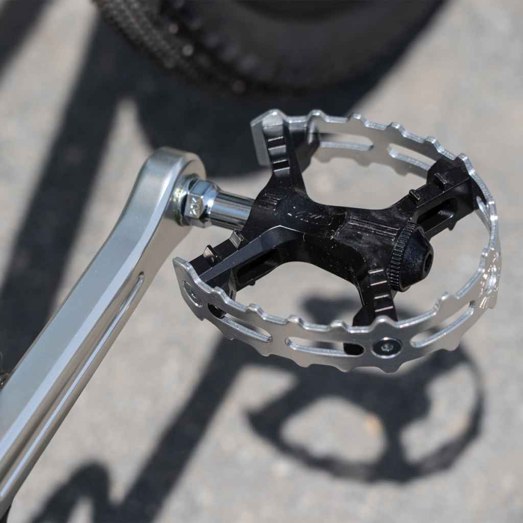 MKS* XC-III pedal cage (silver) - BLUE LUG GLOBAL ONLINE STORE