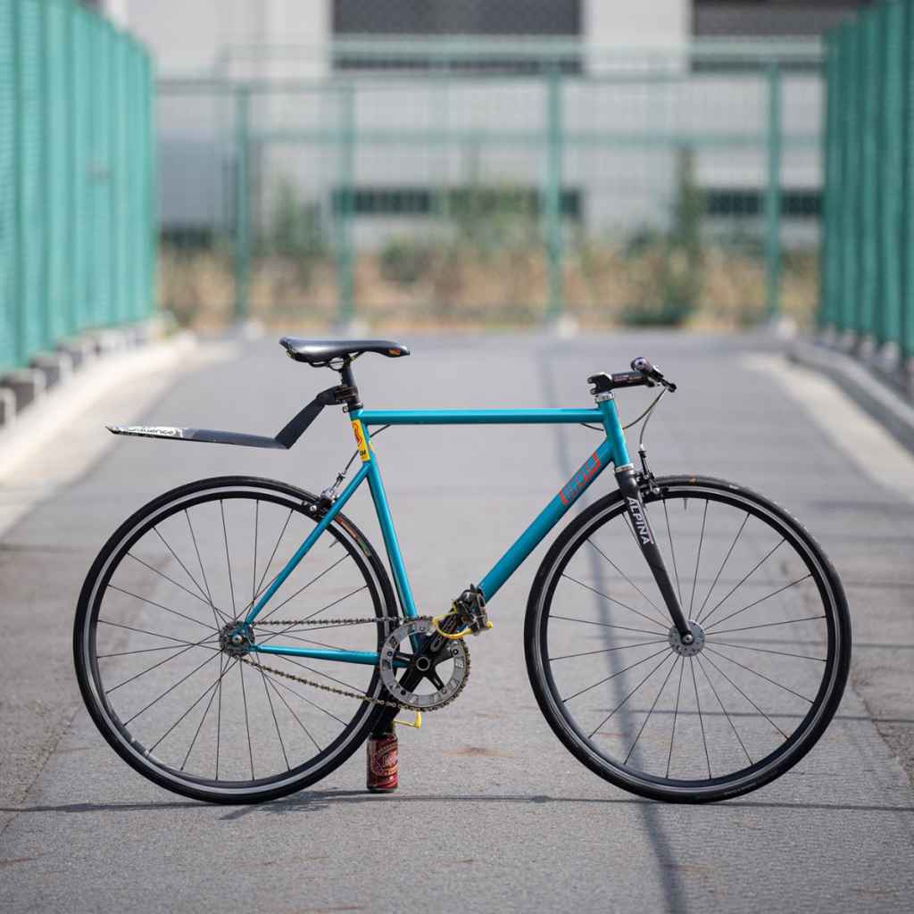 DELUXE CYCLES* chainring (black) - BLUE LUG GLOBAL ONLINE STORE