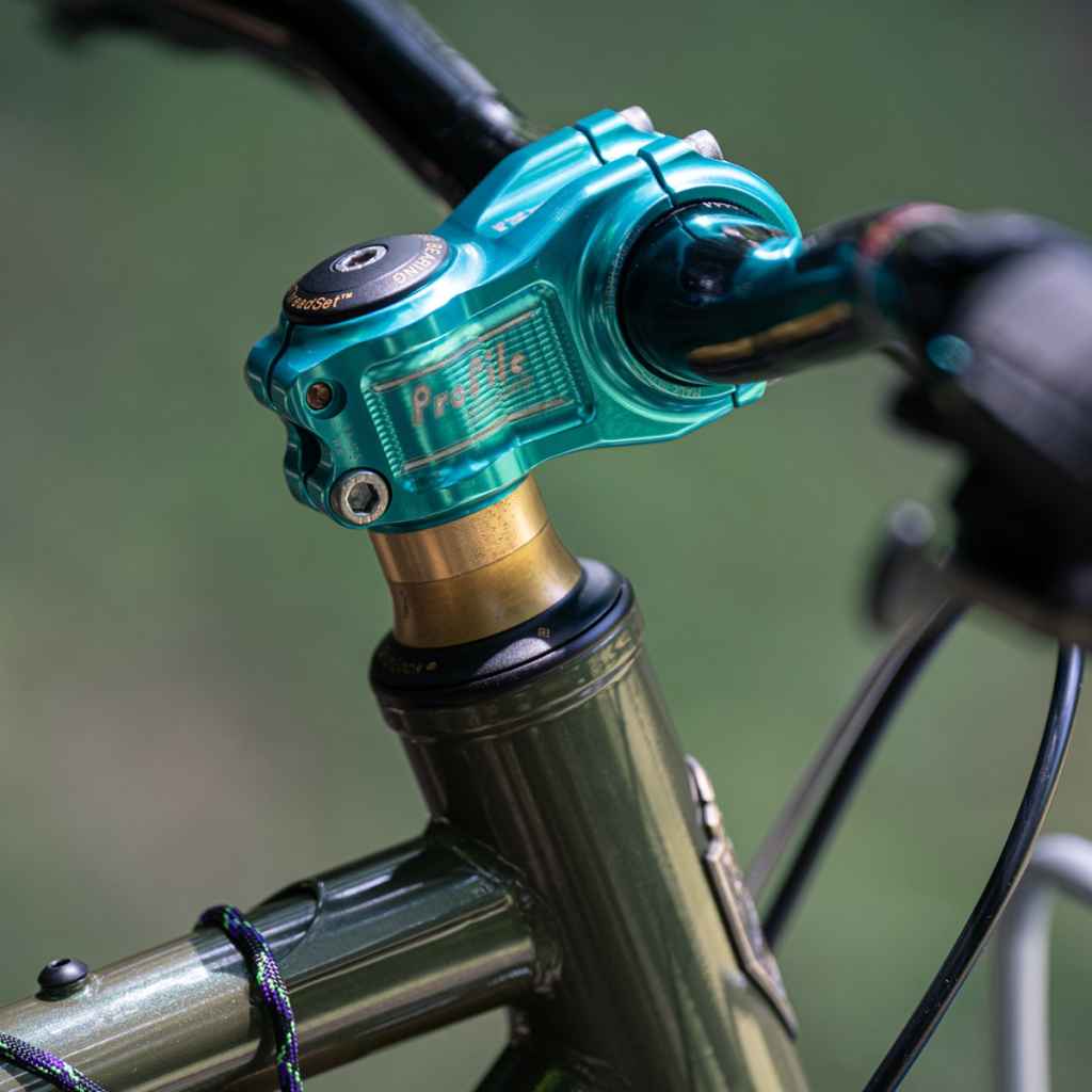 PROFILE RACING* helm mtb stem (green) - BLUE LUG GLOBAL ONLINE STORE