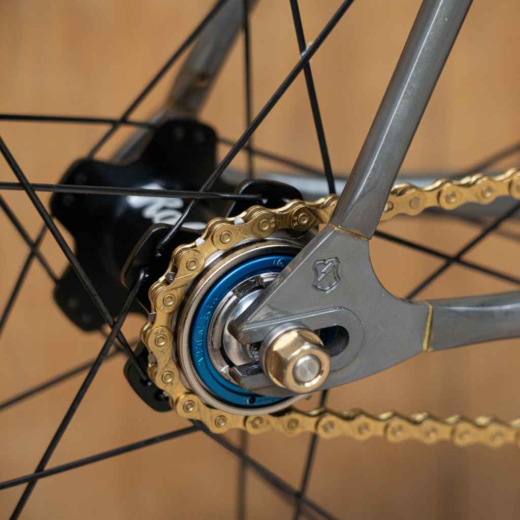 WHITE INDUSTRIES* eno single freewheel (purple) - BLUE LUG