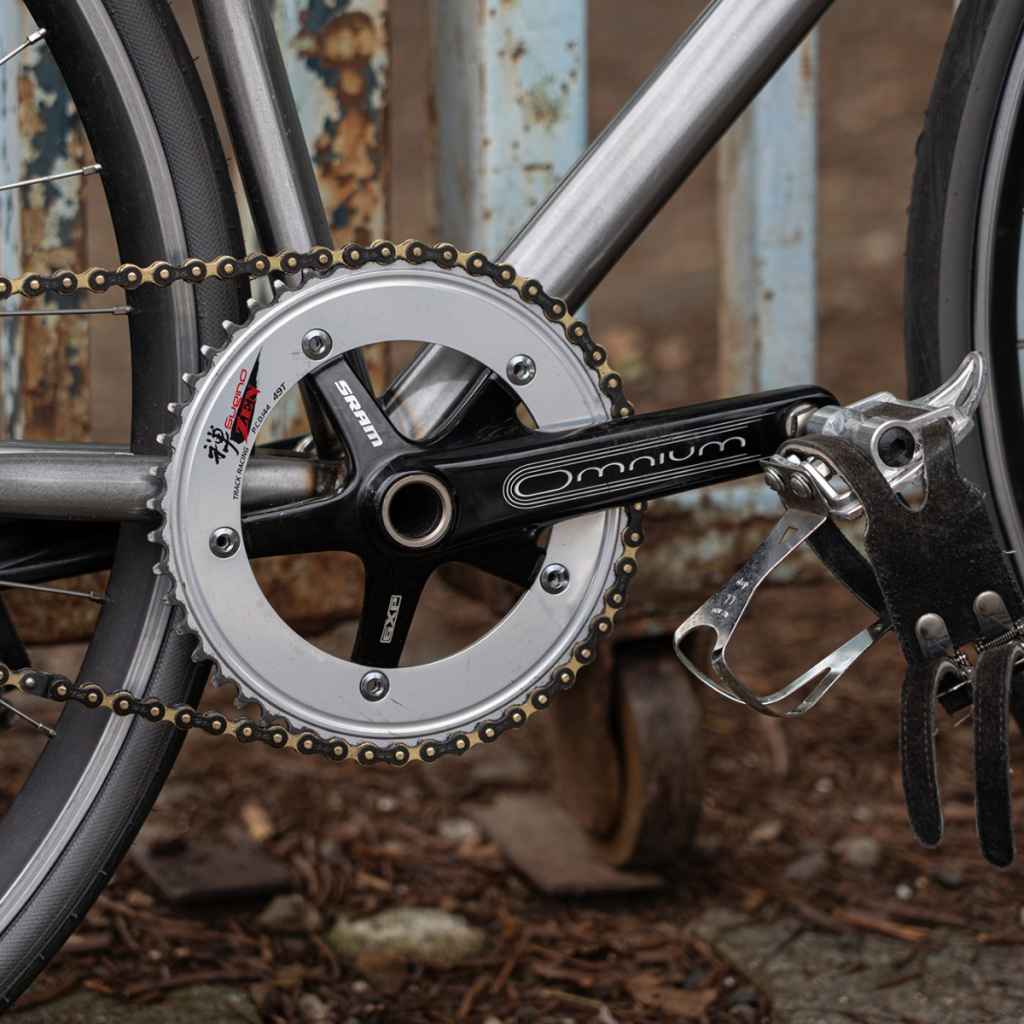SUGINO* ZEN chainring (black) - BLUE LUG GLOBAL ONLINE STORE