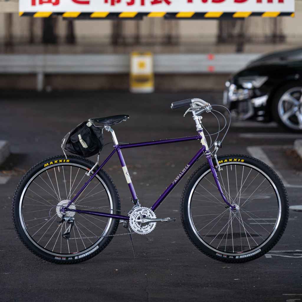 VELOCITY×VELO ORANGE* cliffhanger disc wheel 650B rear (black