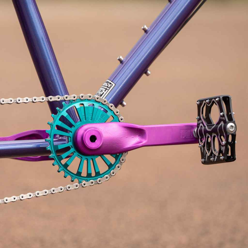 IGNITE COMPONENTS* catalyst crank (silver) - BLUE LUG GLOBAL