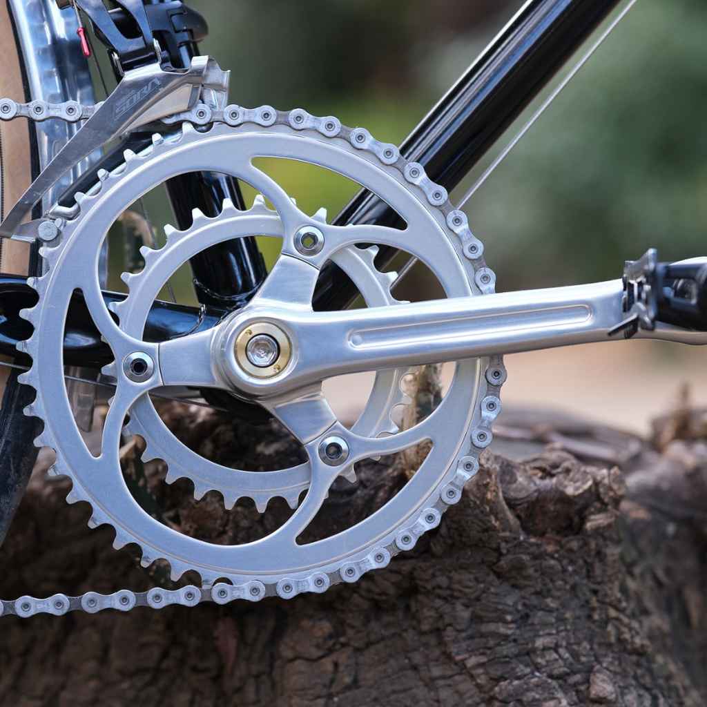当店の記念日 BLUE LUG* ONLINE GLOBAL LUG BLUE - (silver) set crank YMC-W パーツ