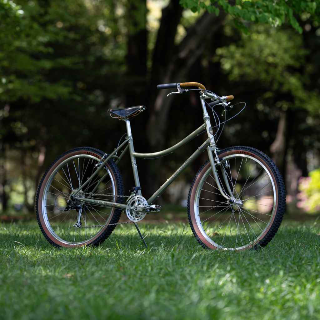 レビュー高評価の商品 RIVENDELL* lugged susie w. longbolts/wolbis slugstone frame 自転車本体