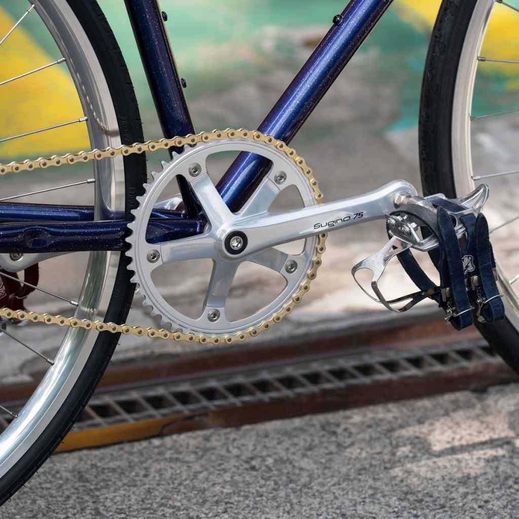 SUGINO* SSG144 chainring (silver) - BLUE LUG GLOBAL ONLINE STORE