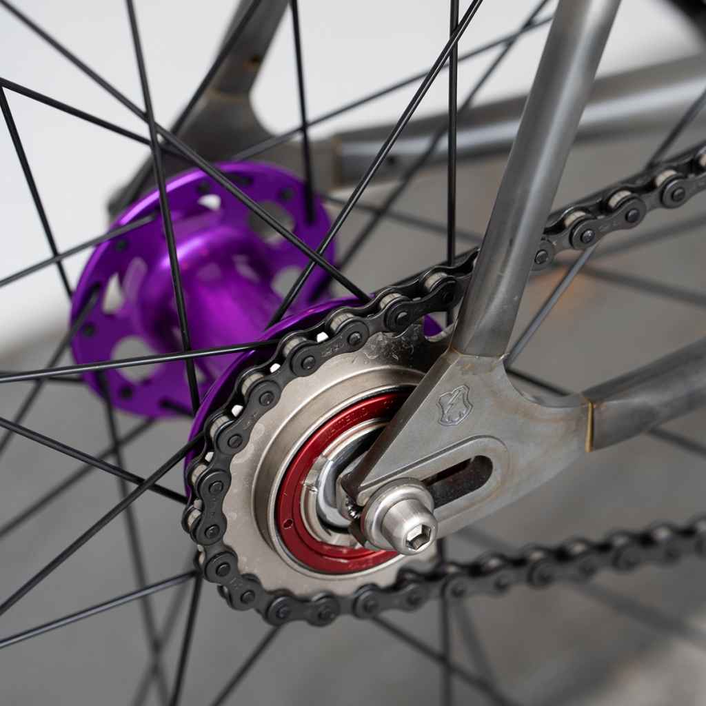 WHITE INDUSTRIES* eno single freewheel (black) - BLUE LUG