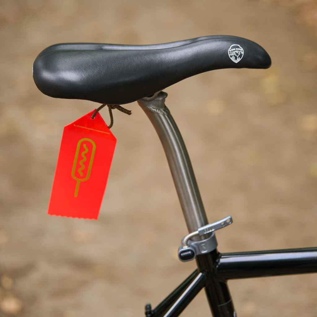 STEVE POTTS* chinook saddle (black) - BLUE LUG GLOBAL ONLINE