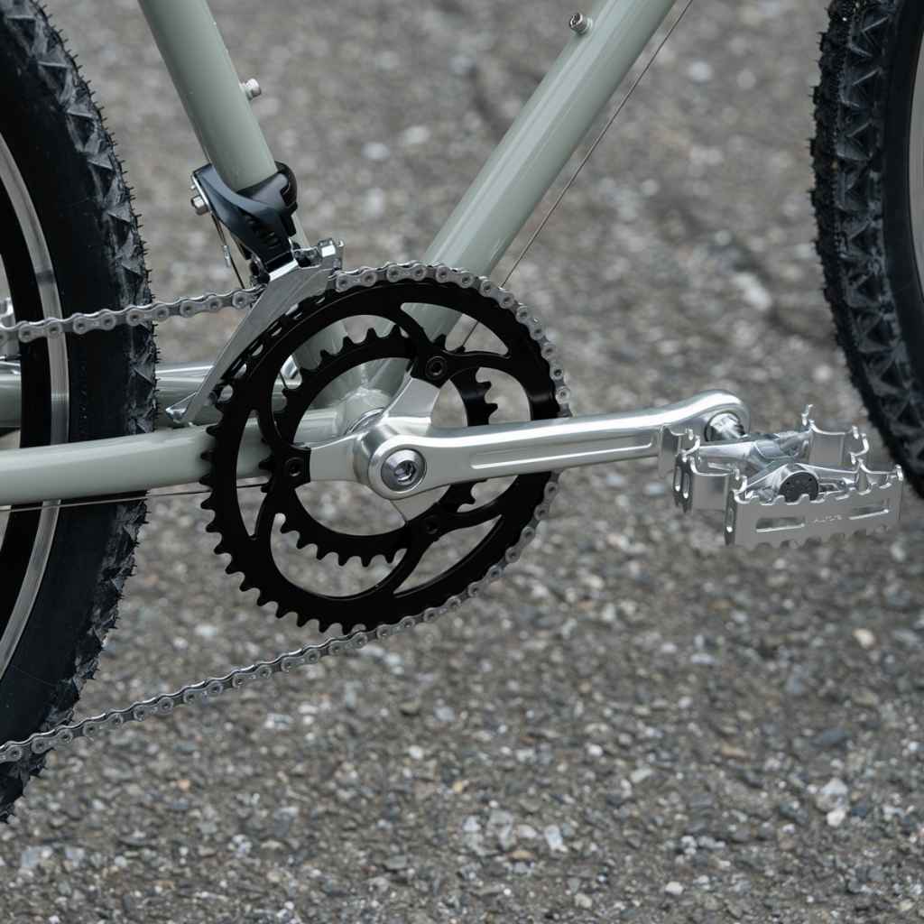 パーツ BLUELUG Crank Set BLUE LUG* XMC triple crank set (silver) - BLUE LUG GLOBAL ONLINE STORE
