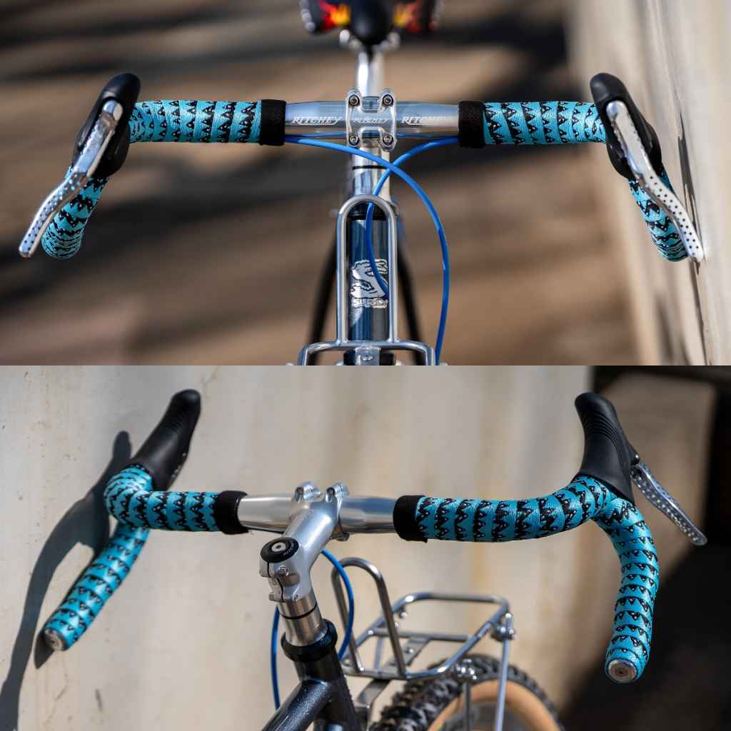 BLUE LUG* gizagiza bar tape (blue） - BLUE LUG GLOBAL ONLINE STORE